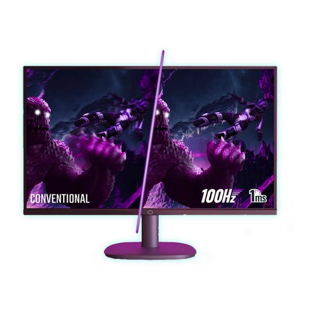 MONITOR LED GAMING 24" COOLER MASTER GA241 100HZ/FHD/F-SYNC/1MS/HDMI/VGA/SOM
